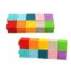 LEAN TOYS Educational Puzzle For Toddlers, Blocks, Shapes, Numbers