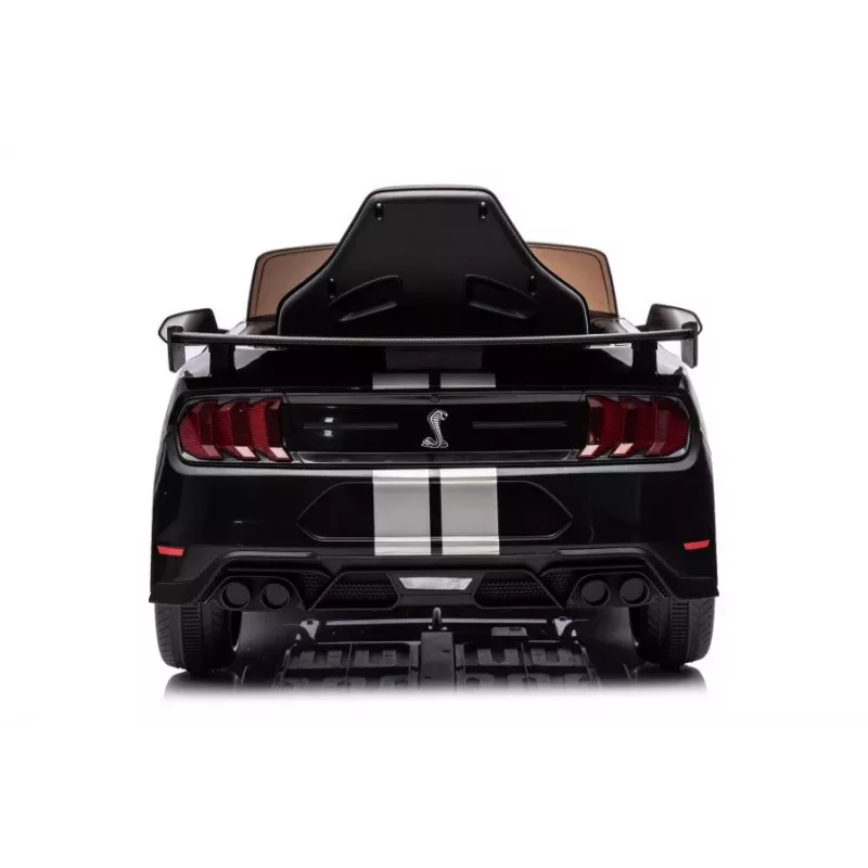 LEAN CARS Battery-Powered Vehicle Ford Mustang GT500 Shelby Black