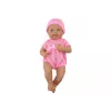 LEAN TOYS Baby Doll in Pink Clothes, Hat, Pacifier, and Blanket