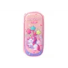 LEAN Pink Pencil Case with 3D Unicorn Two-compartment 24 cm x 11 cm x 7 cm