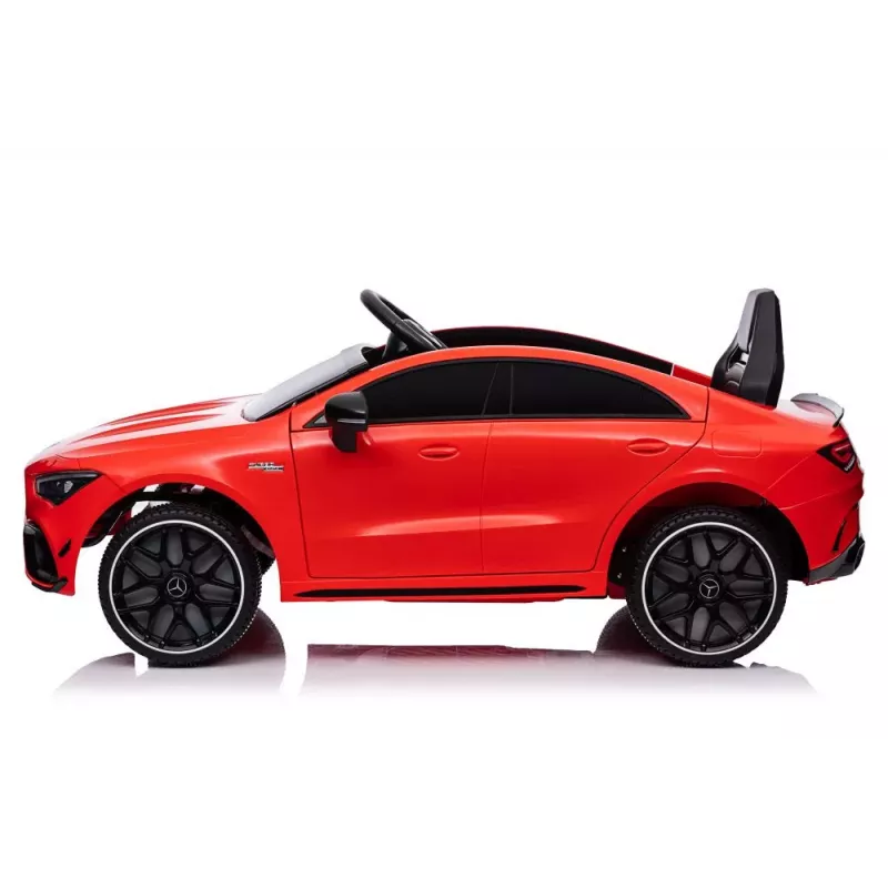 LEAN CARS Battery-Powered Car Mercedes CLA 45s Red AMG 4x4