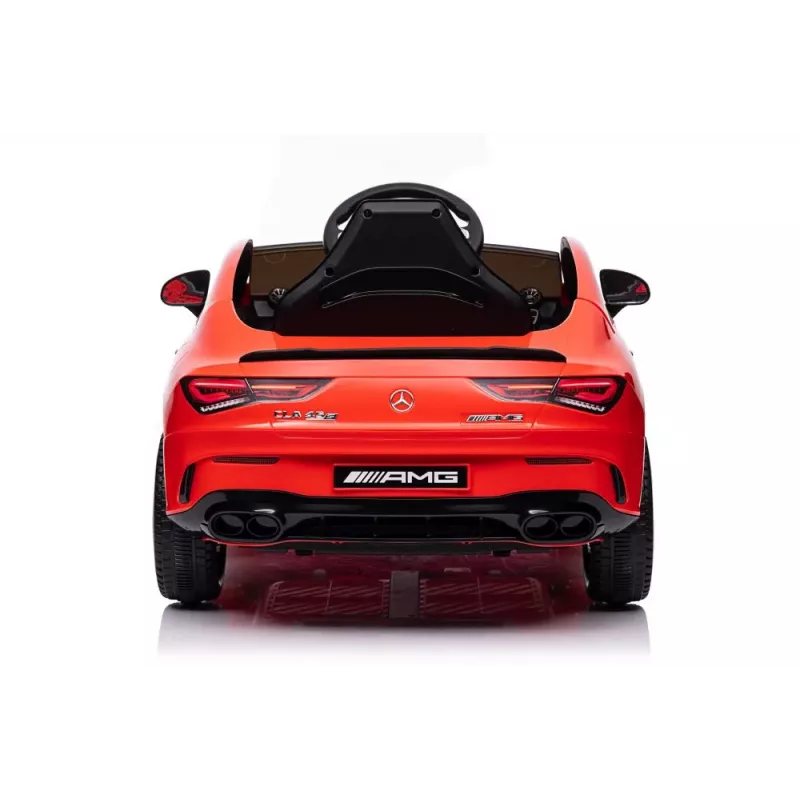 LEAN CARS Battery-Powered Car Mercedes CLA 45s Red AMG 4x4