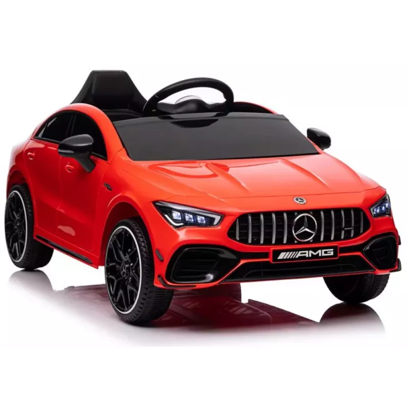 LEAN CARS Battery-Powered Car Mercedes CLA 45s Red AMG 4x4