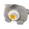 LEAN TOYS Plush Elephant Projector Sleeper Gray Cuddly Toy Stars Melodies