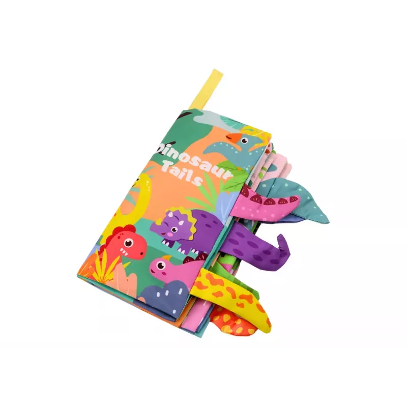 LEAN TOYS Soft Book Animals Dinosaurs Rustling Colorful