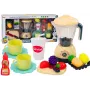 LEAN TOYS Electric Blender Set, Fruits for Slicing, Lights, and Sounds