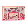 LEAN TOYS Coffee Tea Set Cups Kettle Tray Red Cafe 15 pcs.