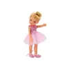 LEAN TOYS Pink Ballerina Doll 33cm with Dress, Ballet Shoes, Tiara