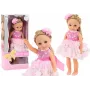 LEAN TOYS Doll Pink Dress Long Hair Hairpin Brush 38cm