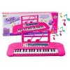 LEAN TOYS Electric Piano for Children, 36 Melodies, Pink