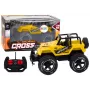 LEAN TOYS Remote Controlled Off-Road Car RC 1:18 Yellow