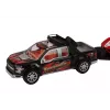 LEAN TOYS Pickup Truck With Tow Truck Semi-Trailer Sports Car Off-road Set