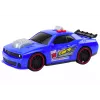 LEAN TOYS Race Car Lights Sounds Opening Engine Blue