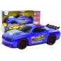 LEAN TOYS Race Car Lights Sounds Opening Engine Blue