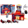 LEAN TOYS Base Fire Department Hospital Command Center Vehicles 6 pcs