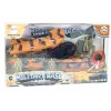 LEAN TOYS Military Set Military Tank Helicopter Paratrooper Sounds