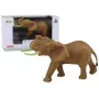 LEAN TOYS Collectible Figurine African Elephant With Raised Trunk Safari
