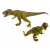 LEAN TOYS Set of Dinosaur Figures Tyrannosaurus With Small Realistic 2 pcs.