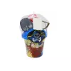 LEAN TOYS Pirate Sand Set - Bucket, Watering Can, Strainer, Set of 6 Pieces