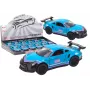 LEAN TOYS Car Sports Car 1:32 Friction Drive Metal Turquoise