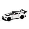 LEAN TOYS Car Sports Car 1:32 Friction Drive Pearl White