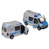 LEAN TOYS Police Car 1:32 Opening Doors Lights Sounds Drive
