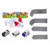 LEAN TOYS Interactive Plane To Disassemble Police Station 2in1 DIY