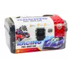 LEAN TOYS Set of Springs in a Suitcase, 25 pcs. Road Signs, Cars