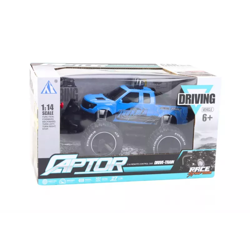 LEAN TOYS Remote Controlled Off-Road Vehicle RC 1:14 Blue