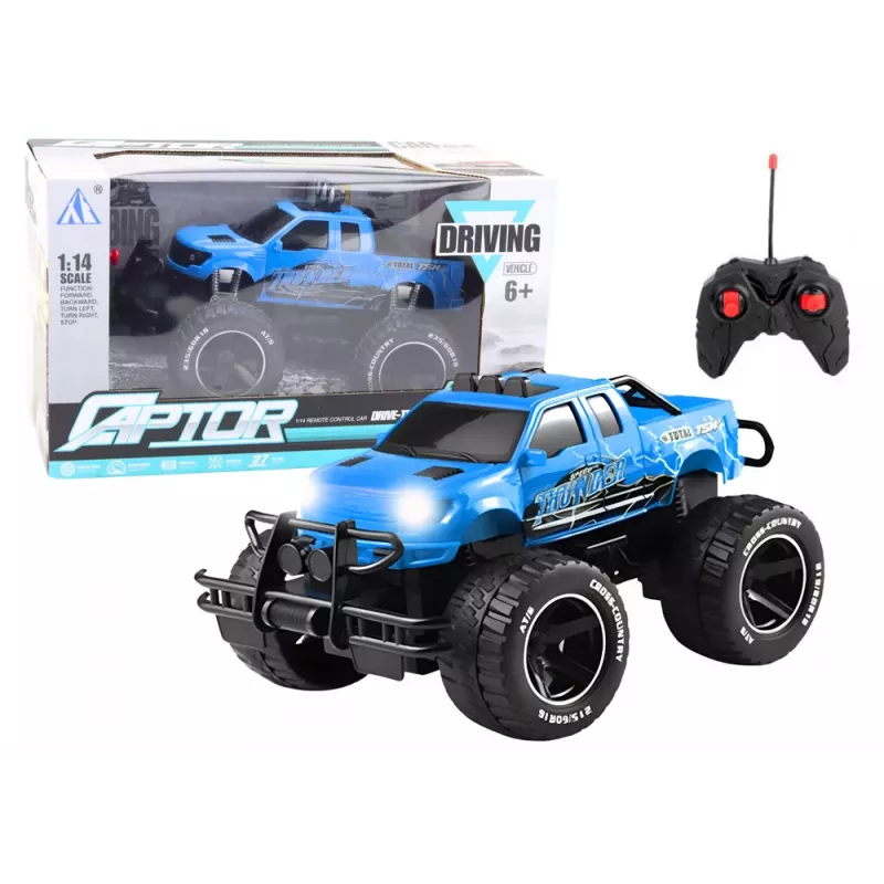 LEAN TOYS Remote Controlled Off-Road Vehicle RC 1:14 Blue