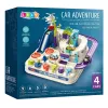 LEAN TOYS Obstacle Course Interactive Parking For Children Four Cars