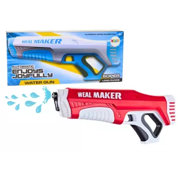 LEAN TOYS Automatic Water Gun Red 350 ml