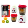 LEAN TOYS Blender for Children with Rotating Lights, Sound Effects, and 3 Play Fruits