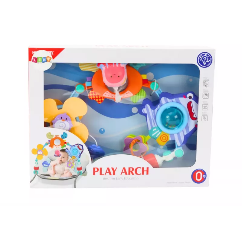 LEAN TOYS Hanging Bed Rocker Sea Animals Ocean