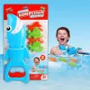 LEAN TOYS Bathing Game Set Shark Fish Hunter Blue