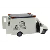 LEAN TOYS Horse Transporter Car Opening Doors Light Sound White