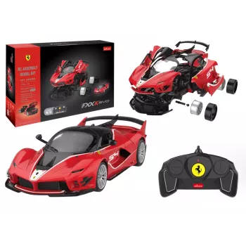 Building Blocks Car RC Rastar 1:18 Ferrari FXXK EVO Red 88 pcs.