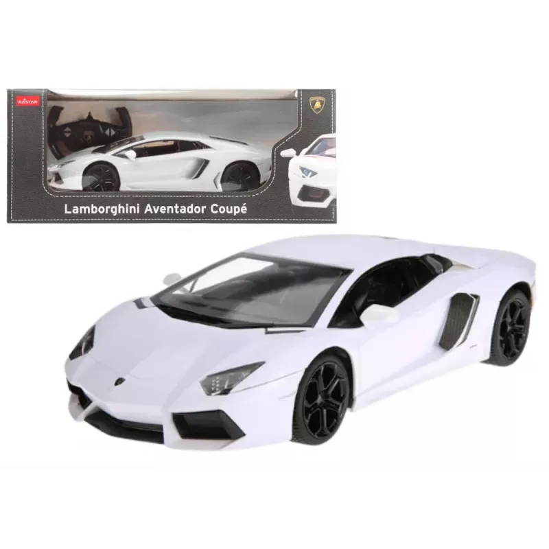 RASTAR Lamborghini Aventador LP700-4 RC Car 1:14 White 2.4 GHz