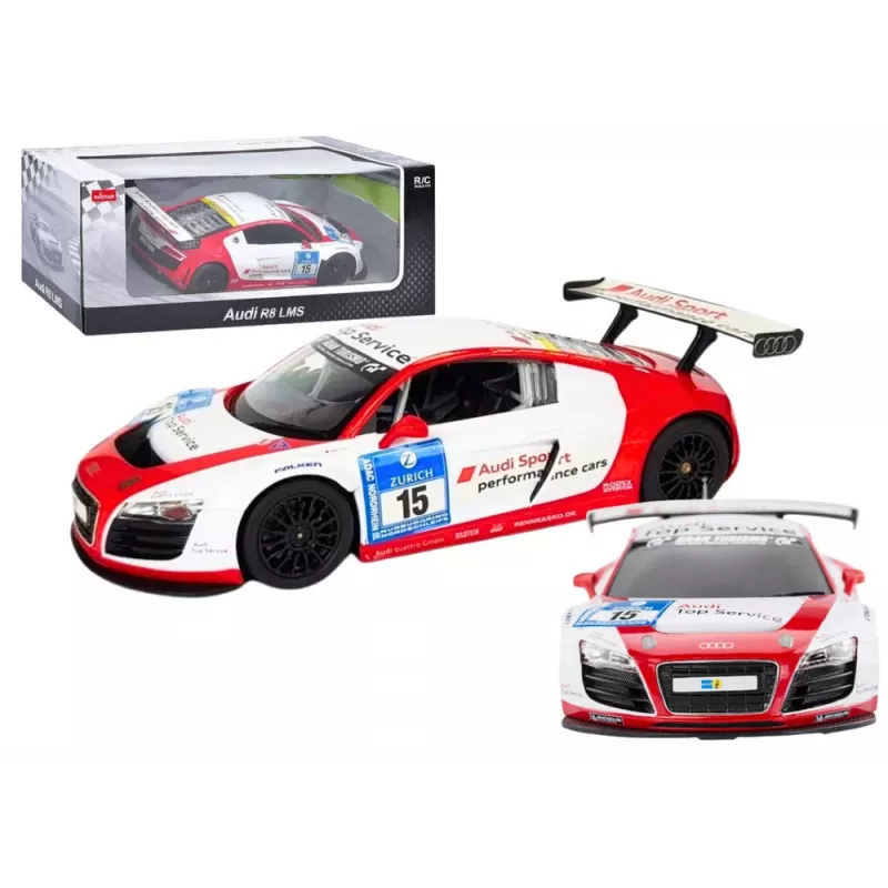 RASTAR Car R/C 1:24 Remote Controlled Sports Audi R8 LMS White