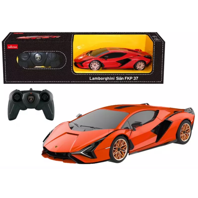 RASTAR Lamborghini Sian FKP 37 Remote Control Car 1:24 Orange