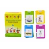 LEAN TOYS Tablet for Educational Cards Learning Polish English 224 Words Blue