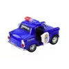 LEAN TOYS Classic Police Car 1:38 Drive Lights Sounds Blue