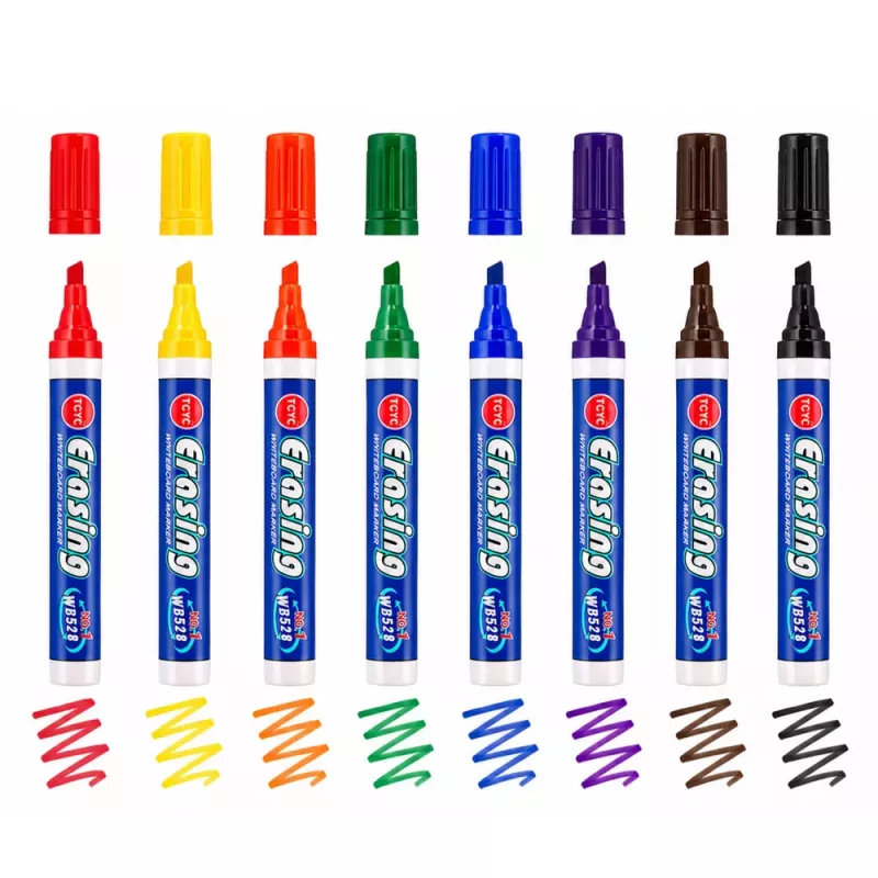 LEAN Set of 8 Colored Whiteboard Markers