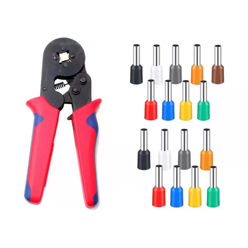 LEAN Set of Crimping Press for Mounting Cable Sleeves in a Case 1200 pcs