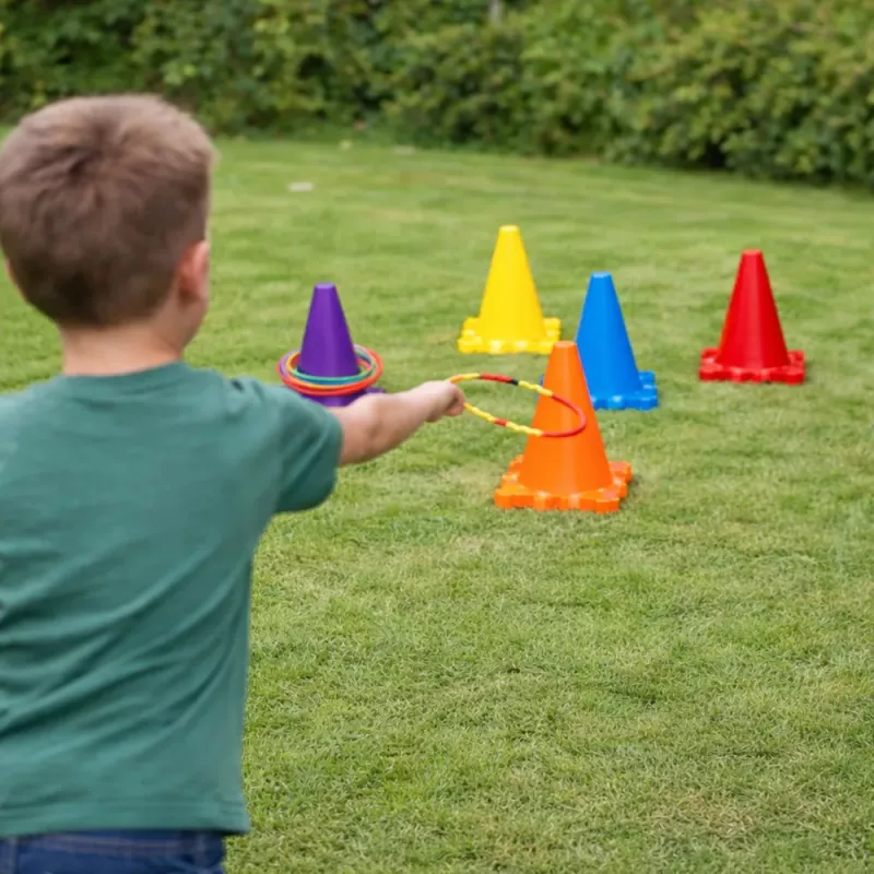 LEAN TOYS Set of Sports Skill Games Throw to the Target 3in1