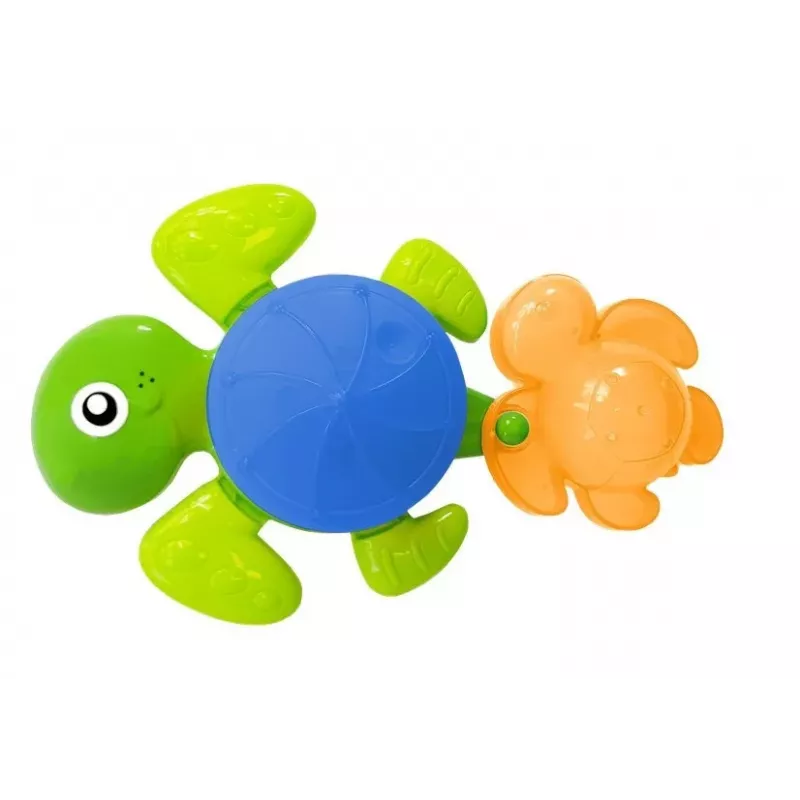LEAN TOYS Turtles Bathing Kit Starfish Plastic Waterfall