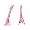 LEAN TOYS Electric Guitar For Kids Lights Melodies Pink