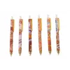 LEAN Capybara Pen Set 6 Pieces Blue Ink