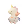 LEAN TOYS Plush Mascot Cuddly Toy Cute Unicorn White 50cm