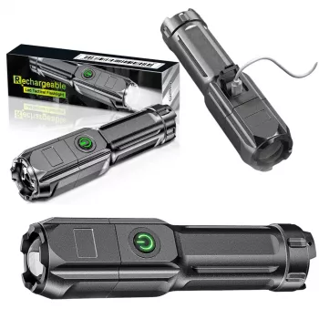 LEAN Pocket Flashlight Tourist Waterproof 3 Modes Diode